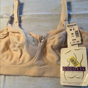 Goddess Elegant Beige Bra